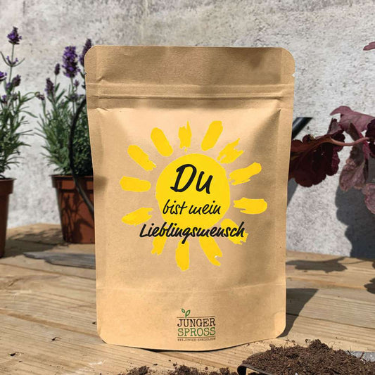 Botschaftsbeutel   "Du bist mein Lieblingsmensch"