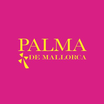 Happy Place Palma de Mallorca Napkin 25x25