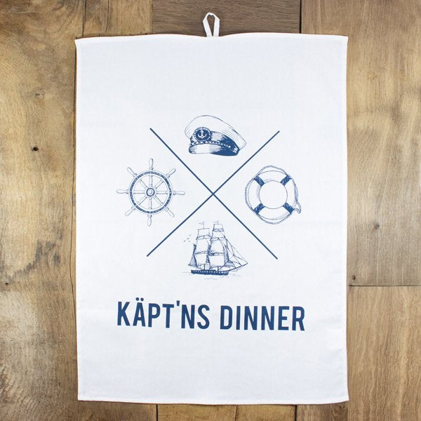 Geschirrtuch Käpt‘ns Dinner