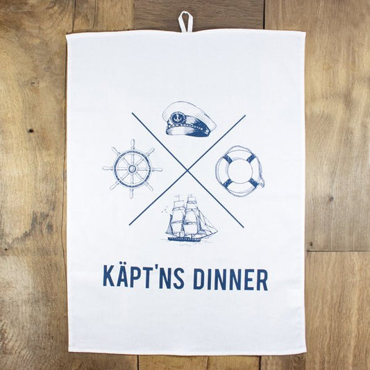 Geschirrtuch Käpt‘ns Dinner
