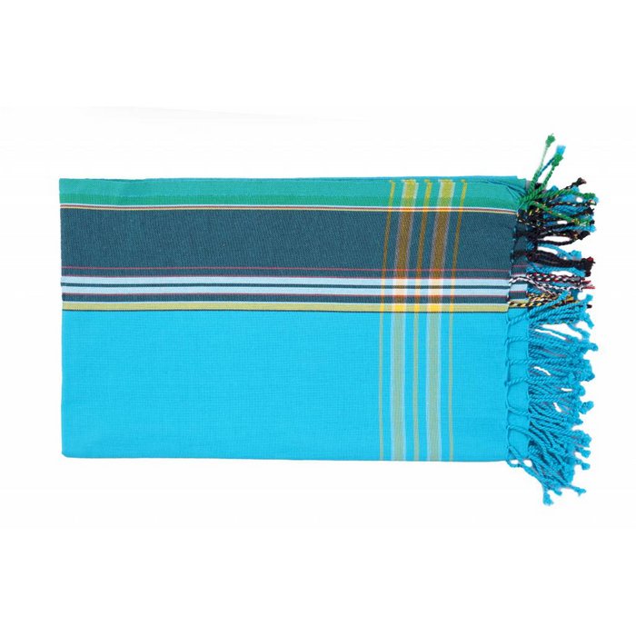Kikoy Strandtuch Cala Corral, blau