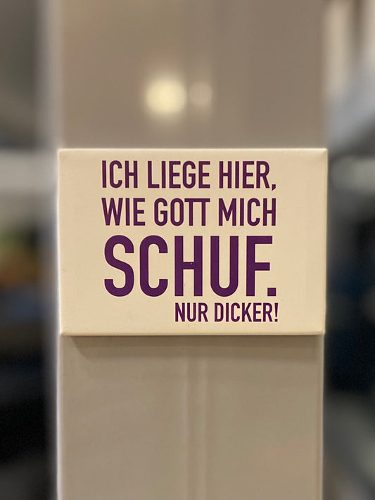 Magnet- ich liege hier…