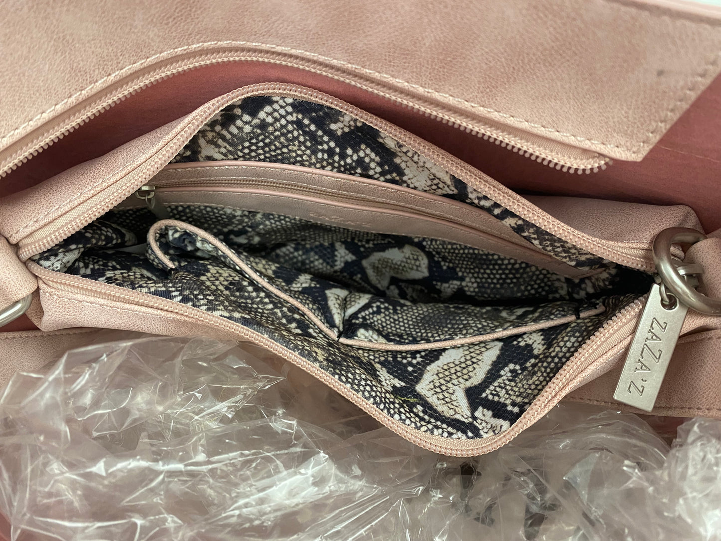 Rosa Handtasche Two in One