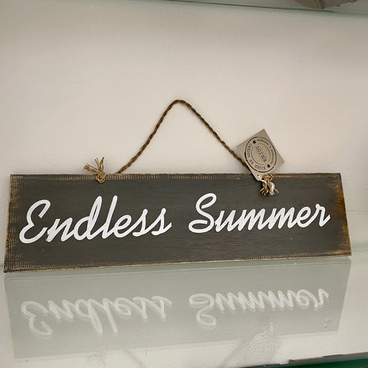 Holzschild „Endless Summer“